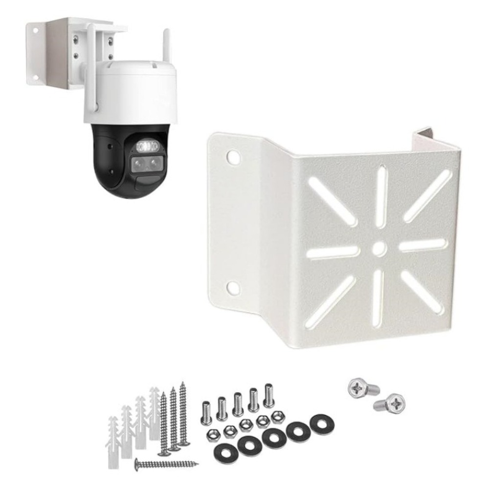 Eufy Camera S340 - Suporte de Canto Metálico Branco para