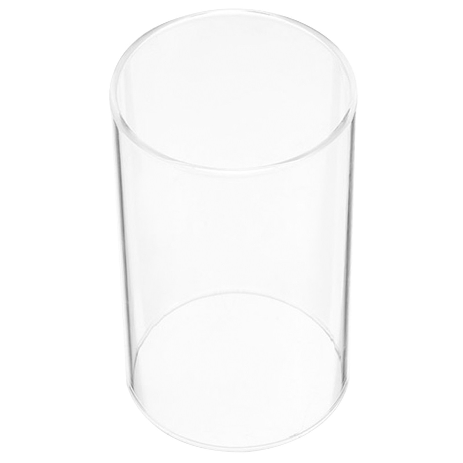 Suporte de Vela Cilíndrico com - Plastic Dome Clear avaliação e preço