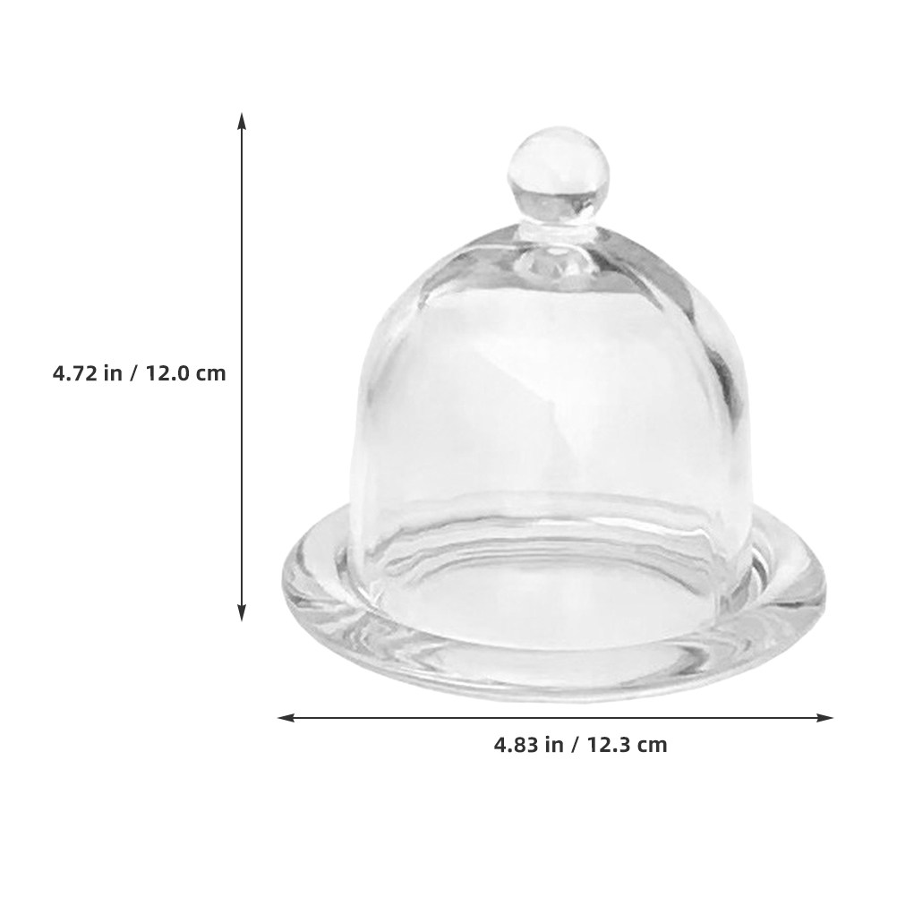 2 unidades de mini suporte de  - Plastic Dome Clear avaliação e preço