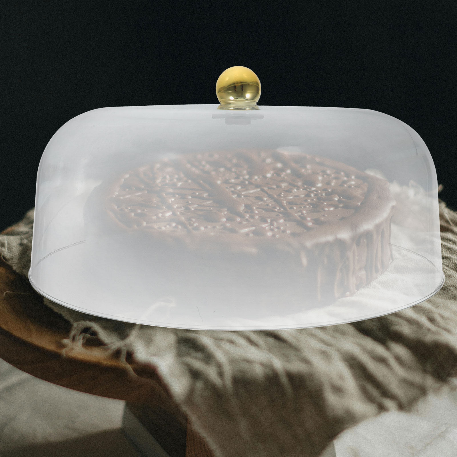 Cúpula de Plástico para Bolo 2 - Plastic Dome Clear avaliação e preço