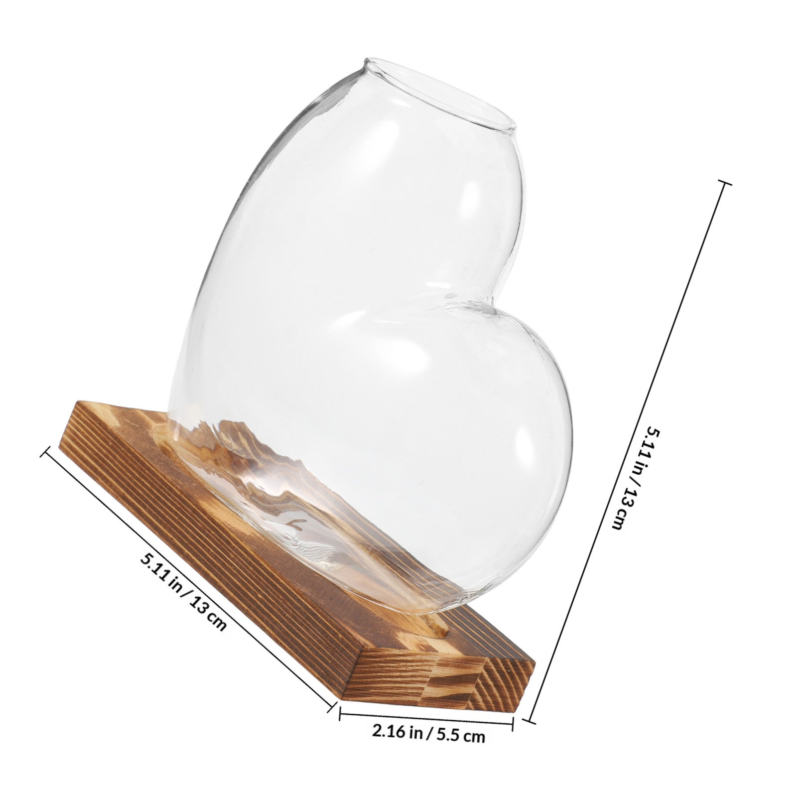 Vaso de vidro para hidroponia, - Propagation Station Vase avaliação e preço