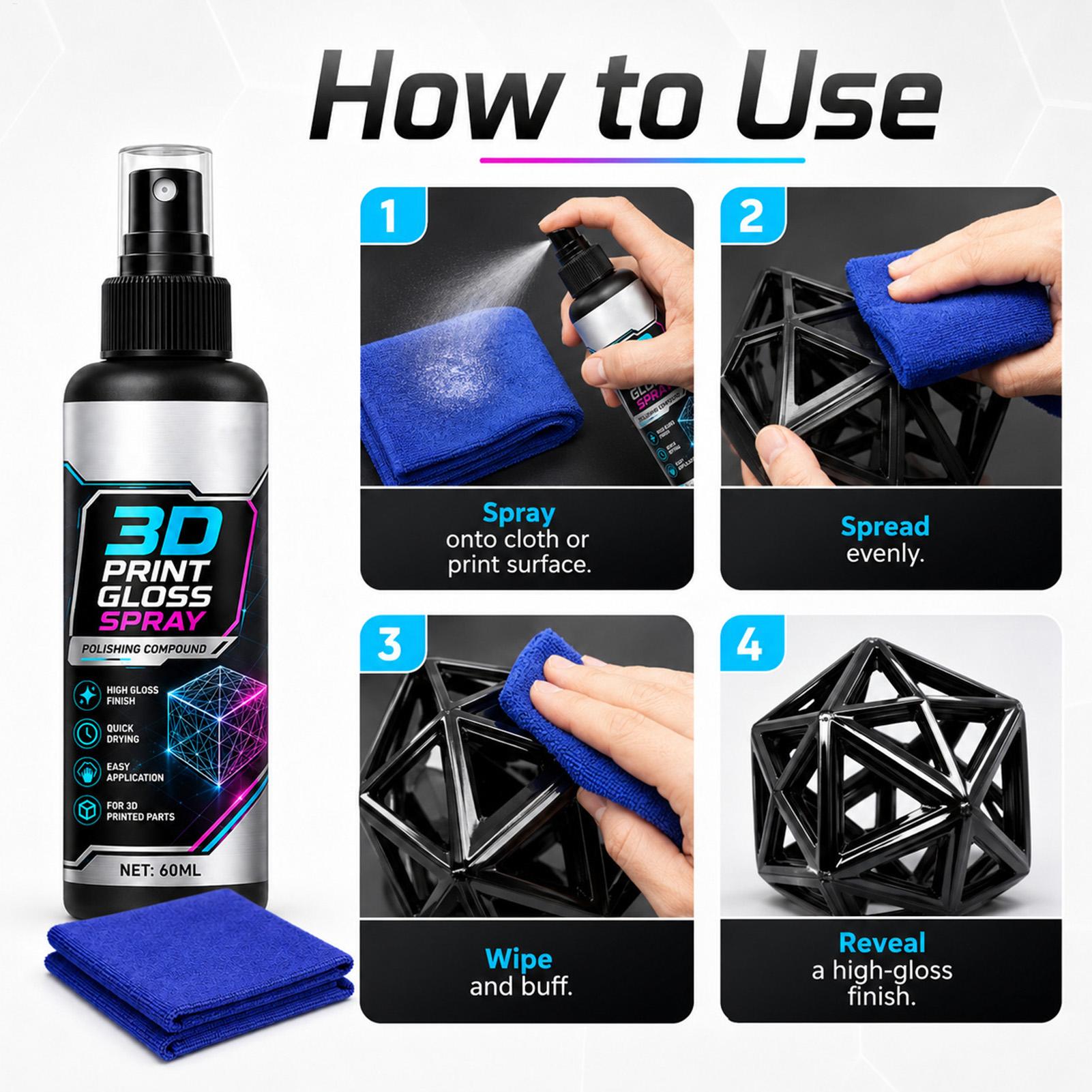 Spray de Brilho para Impressão - Misting Bottle Fine avaliação e preço
