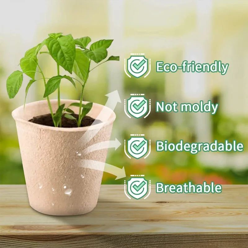 50 Unidades Vasos Redondos de  - Peat Pellet Tray avaliação e preço